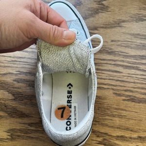 Converse heather grey 7 sneaker